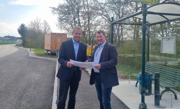 LAbg. Bgm. Rudolf Raffelsberger und Vzbgm. Helmut Ortner (Foto: ÖVP)