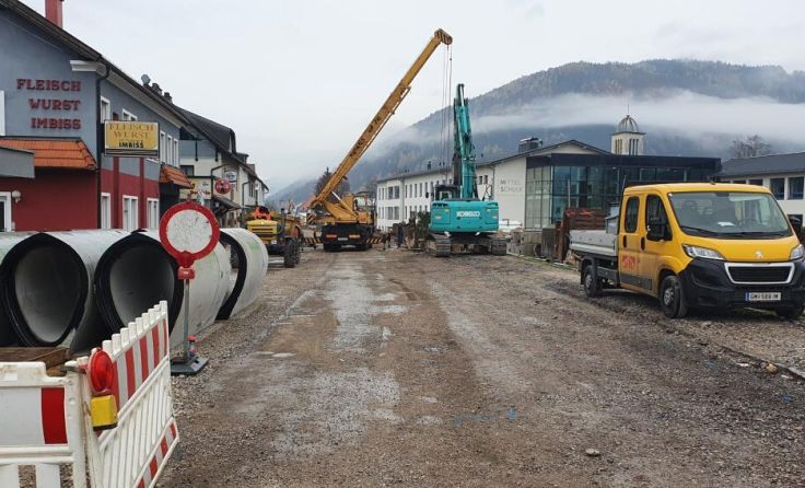 Scharnstein Baustelle (Foto: Seitlhuber)