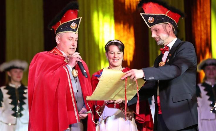 Die Ebenseer Faschingsregenten Prinzessin Gudrun I. und Prinz Jürgen I. (Foto: Hörmandinger)