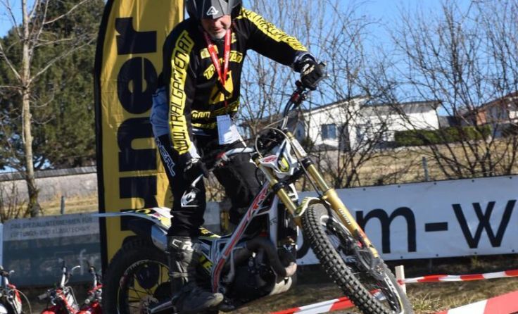 Karl Mayrhofer erkämpfte sich Platz 1. (Foto: Trialgarten)