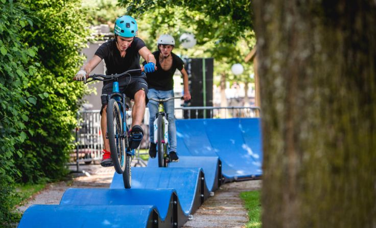Fünf Tage lang Pumptrack in Gmunden (Foto: www.johannesherden.de / © Parkitect)