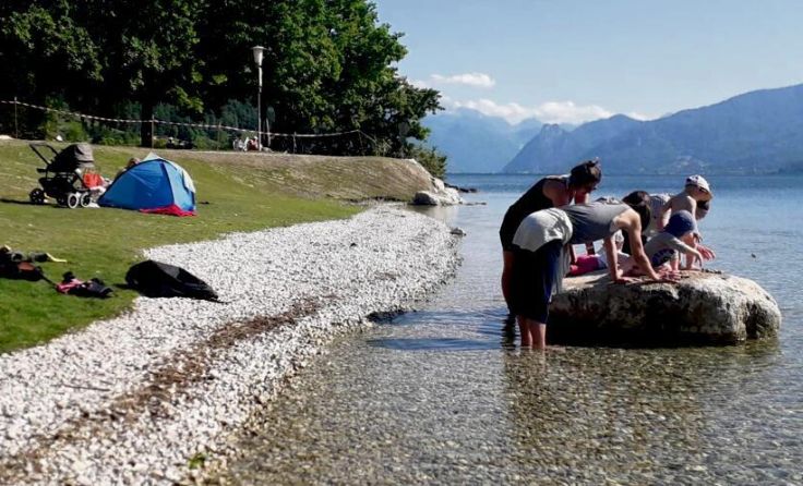 Im Bereich Seebahnhof soll es für Badende Verbesserungen geben. (Foto: ibh)