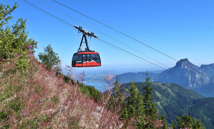 Die Seilbahn auf den Feuerkogel ist wieder in Betrieb. (Foto: Hörmandinger)
