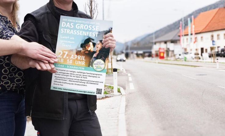 Der Verein Markplatz im Almtal lädt zum Straßenfest. (Foto: Verein Marktplatz im Almta)