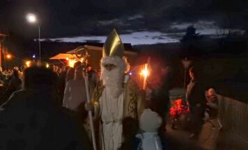 Nikolaus zu Besuch in Trabenreith
