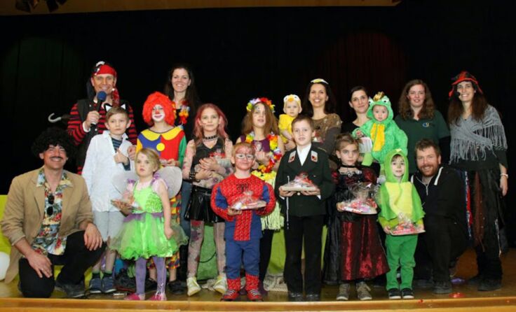 Auch heuer war der Kindermaskenball in Mank ein voller Erfolg. * Foto: Gerhard Zeiss