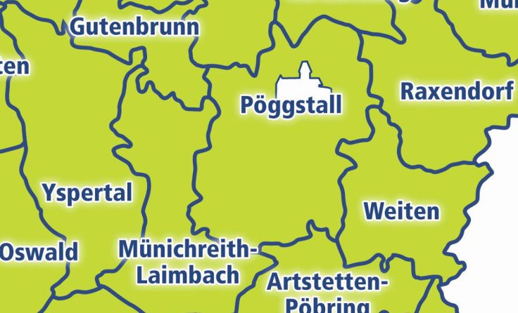 22 Partnergemeinden bewerben gemeinsam die Landesausstellung in Pöggstall 2017. 