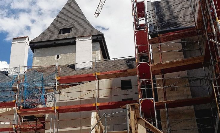 Bald erstrahlt das Schloss Rogendorf in seinem ursprünglichen Glanz. Foto: Gemeinde Pöggstall 