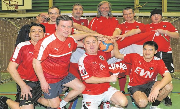 Das Priester-Nationalteam bereitet sich auf die Euro vor. *Foto: Wolfgang Zarl