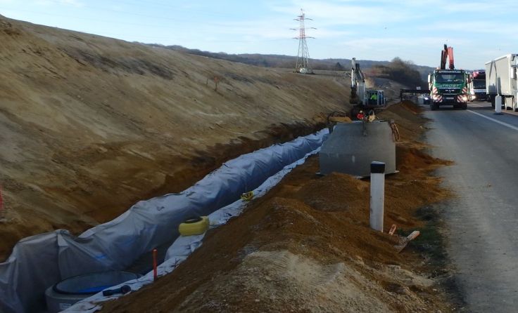 Die Arbeiten gehen nach der Winterpause jetzt wieder weiter. *Foto: ASFINAG 