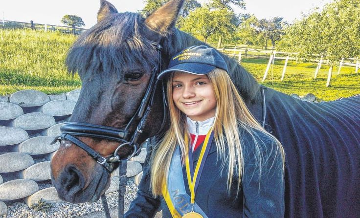 Hanna Kaltenbrunner mit Starlight. 