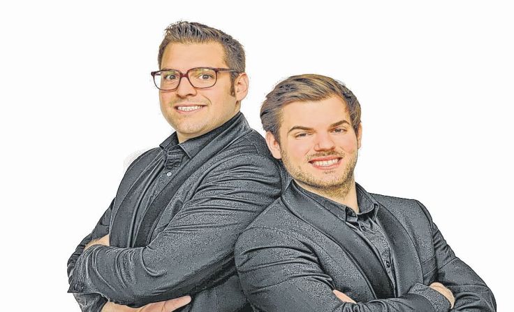Flo und Wisch sind beim Weinsommer-Fest mit dabei. Foto: ORF