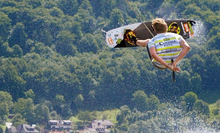 Am 13. und 14. Juli geht es in Marbach wieder sportlich zu. Foto: wakeboard.ag, wakesharks.at