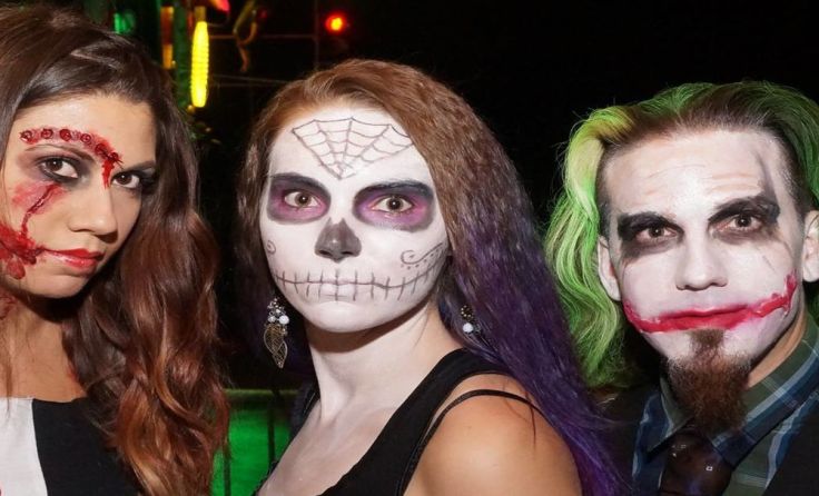 Halloween in der Alten Bauhalle in Mank. Foto: Mado