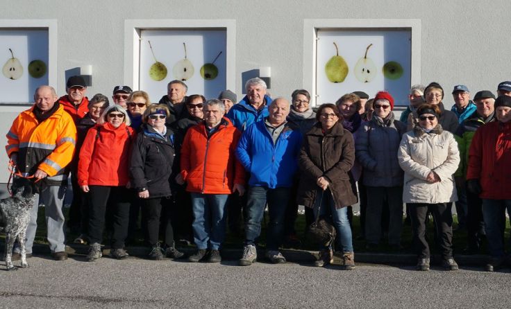 Wandergruppe beim SacherFotos von Helmut Bauer
