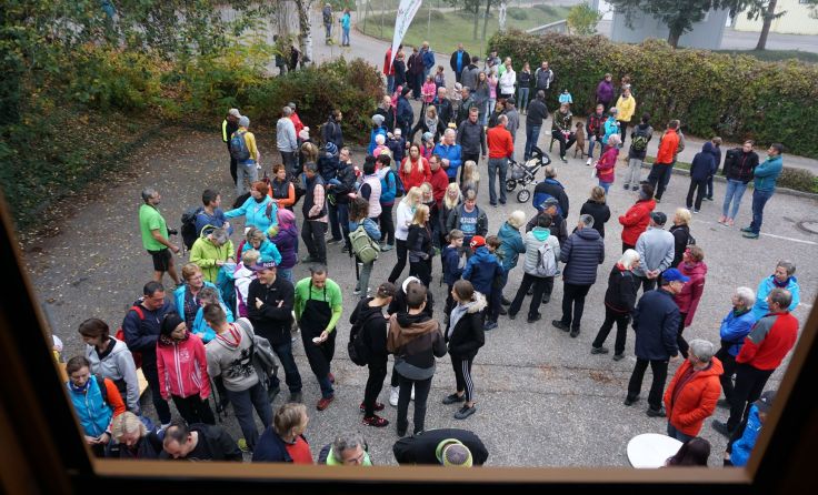 Vor dem Start
