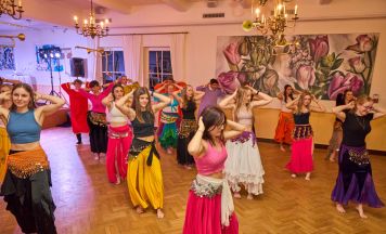 Märchenhafte Ballnacht unter dem Motto „1001 Nacht“.