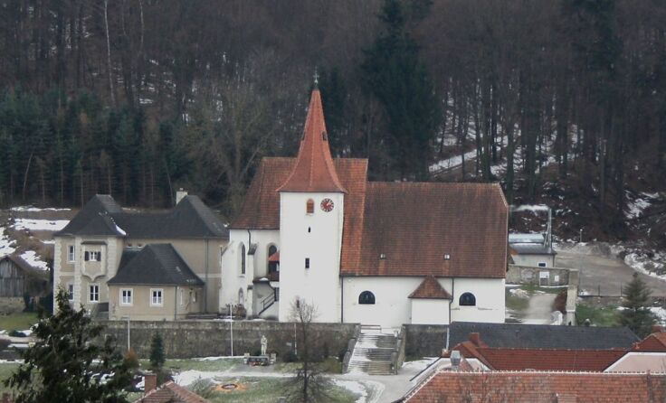 Altlengbacher Pfarrkirche** Foto: Bwag/wikipedia