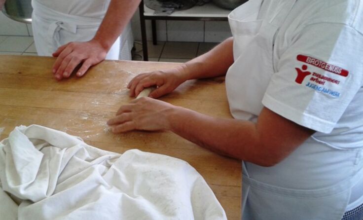 Am Standort Maria Anzbach arbeitet neuerdings die Gruppe „Brotgenuss“.