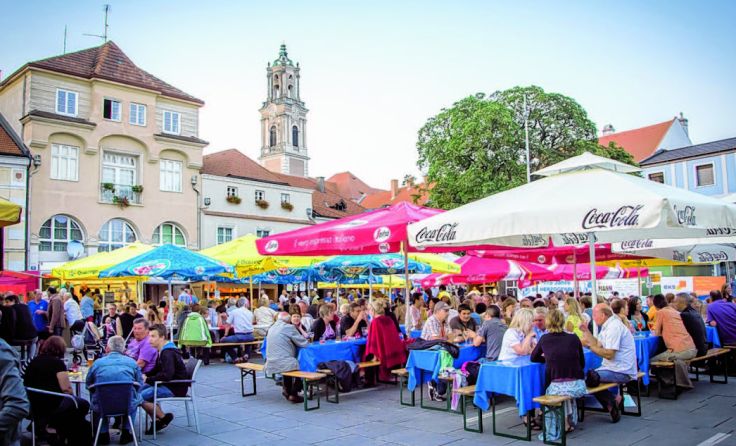 Das Stadtfest verspricht beste Stimmung unter freiem Himmel. Foto: zVg