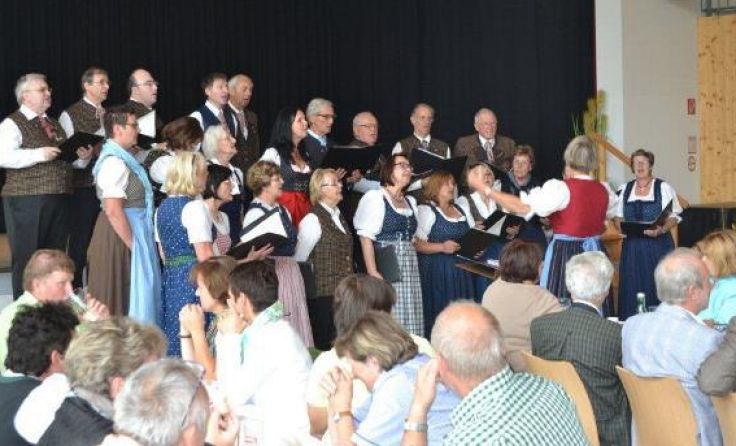 Der Gesangverein Rabenstein freute sich über die gelungene „Chorbrunch“-Premiere. Foto: zVg