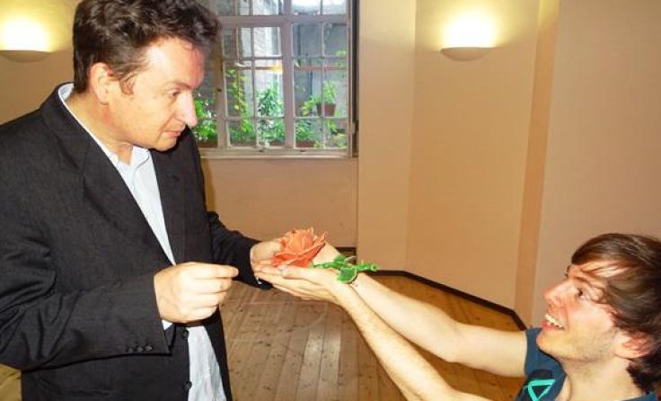 Joseph Prammer (l.) mit Georg Hasenzagl bei den Proben für den „Othello“