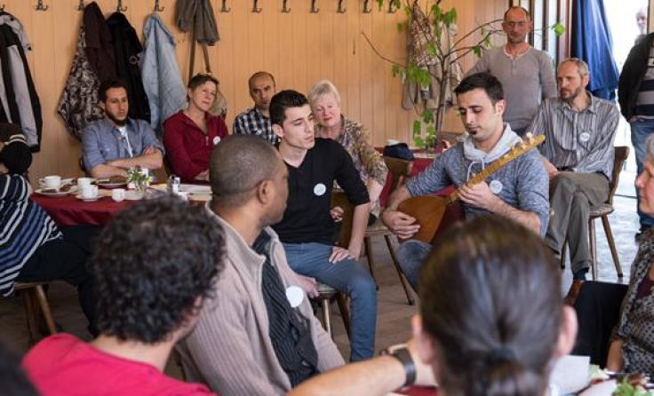 Das „Café International“ ist ein Ort der interkulturellen Begegnung. 