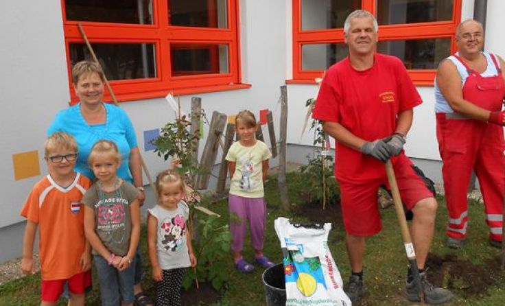 Im kommenden Kindergartenjahr können eifrig Beeren genascht werden. Foto: zVg