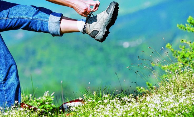 Rauf mit den Wanderschuhen und los geht‘s! Foto: weinfranz.at
