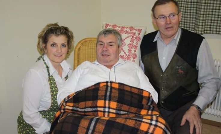 Die Mitglieder der Theatergruppe sind schon eifrig am Proben. Foto: zVg 
