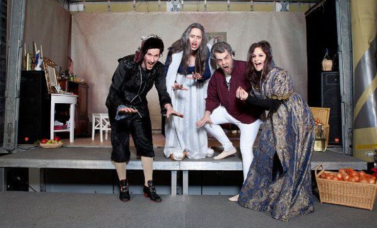 Das Lastkrafttheater präsentiert „Es war die Lerche“. Foto: Nikolaus Similache