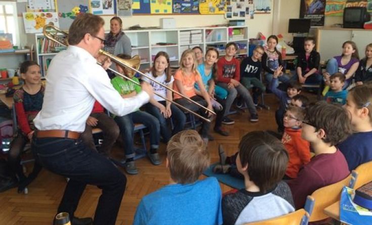 Instrumente-Vorstellung in den Volksschulen Foto: Musikschulmanagement NÖ