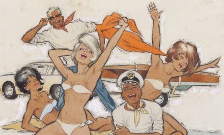 Max H. Lang: "Freizeit am Strand" (1965) Foto: zVg
