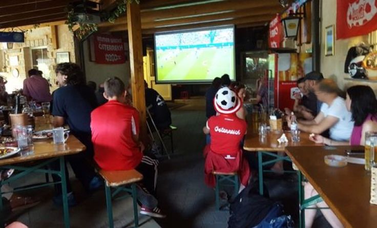 Public Viewing in Markersdorf Fotos: Wolfsberger