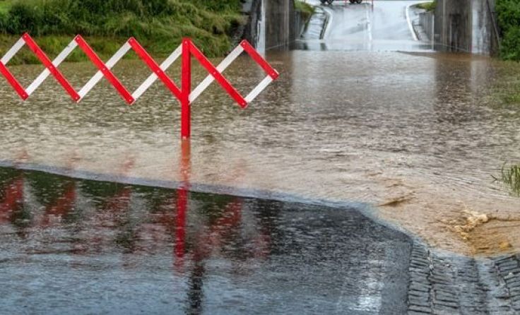 Schwere Regenfälle sorgten für zahlreiche Überflutungen. Symbolfoto: Erwin Wodicka
