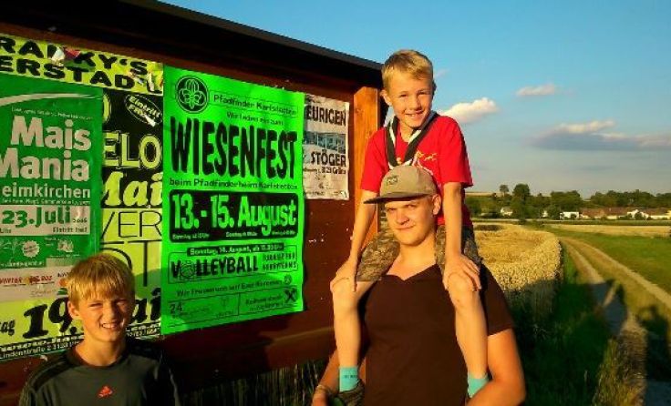 Die Pfadfinder laden zum Wiesenfest ein. Foto: zVg