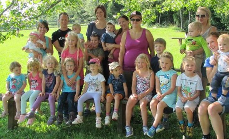 Beste Laune beim Spiele- und Grillfest der Naturfreunde Rabenstein Foto: zVg
