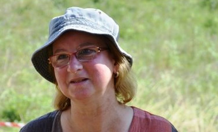 Grabungsleiterin Alexandra Krenn-Leeb Foto: mai