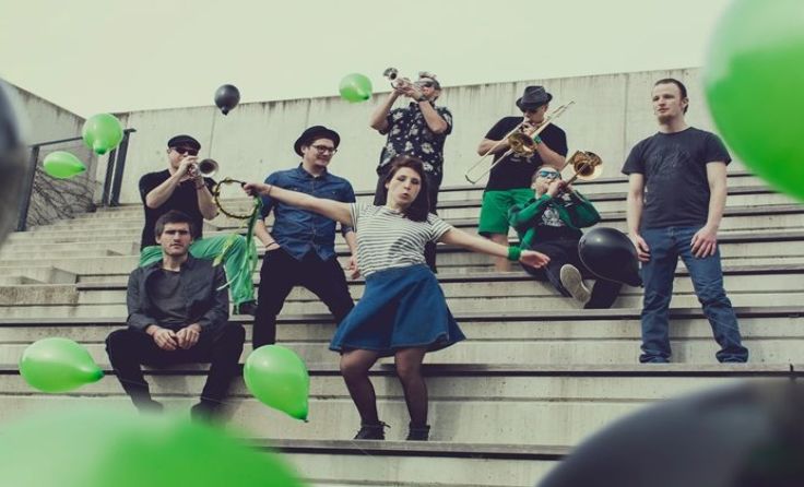 Die Weinviertler SKA-Band „Skolka“ wird Traismauer rocken. Foto: Fabian Holoubek