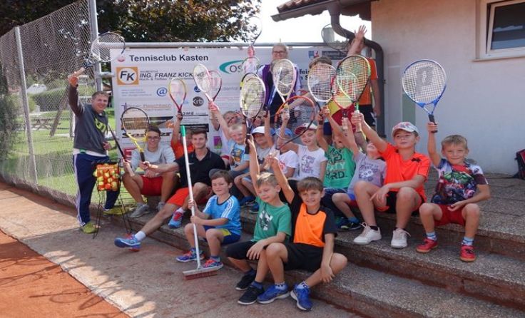 Die Kinder waren mit Freude bei der Sache. Foto: TC Kasten
