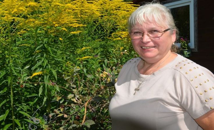 Die Maria Anzbacherin Christine Simek ist die einzige Imker-Obfrau im Bezirk. Foto: mai