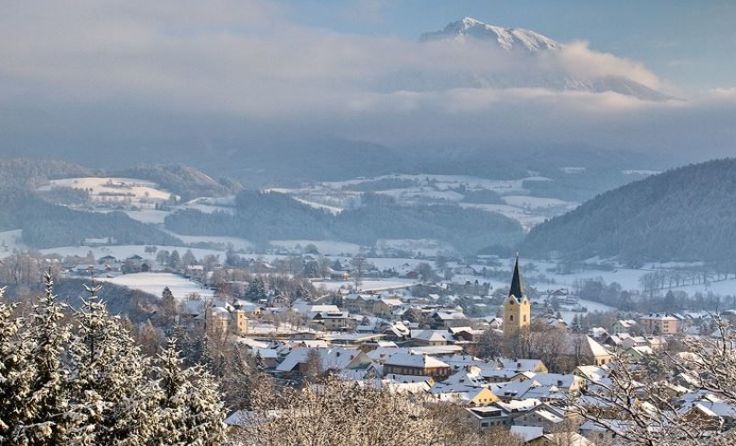 Blick auf Windischgarsten Foto: Bruno Sulzbacher