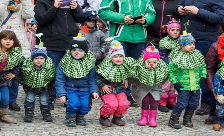 Der Kinderfasching ist für die jungen Gemeindebürger ein Highlight. Foto: T-Man