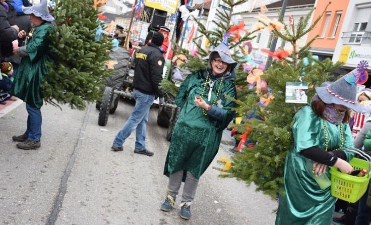 Der vergangene Faschingsumzug 2018 Foto: Stadtmarketing Amstetten