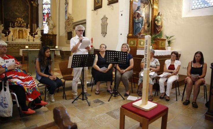 Monatliches Friedensgebet in St. Veit-Seitenstetten Foto: NMS