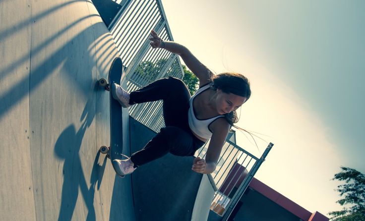 Auf die Zuseher warten beim Skatecontest spektakuläre Jumps. Foto: Anita Höllmüller