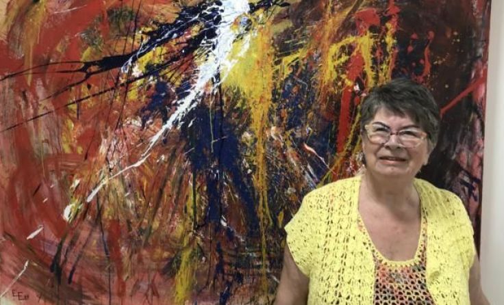 Edith Edlinger gilt als sensible Beobachterin des sozialen Umfelds. Foto: Leitner