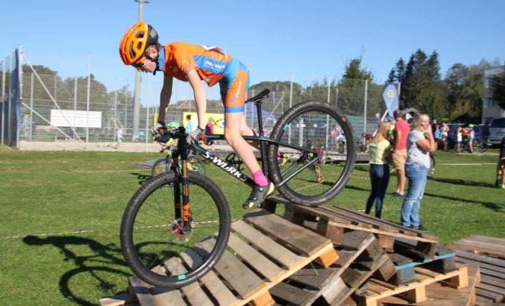 Elias Haimberger (U13) erreichte in Lichtenberg den 2. Platz Foto: Manuela Haimberger