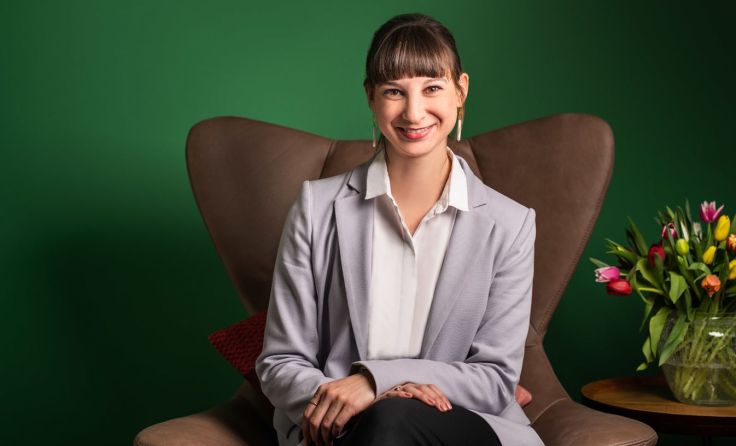 Psychotherapeutin Dr. Katrin Hofer unterstützt werdende Eltern. Foto: Dominik Stixenberger