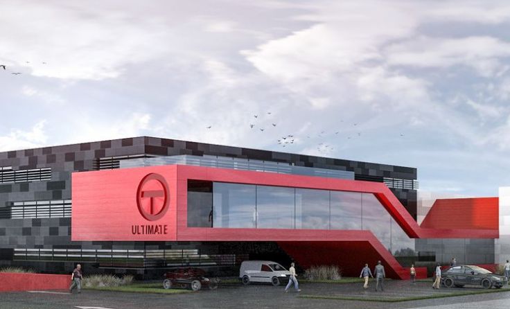 So soll das neue Firmengebäude in Leutzmannsdorf aussehen. Foto: Planraum.com